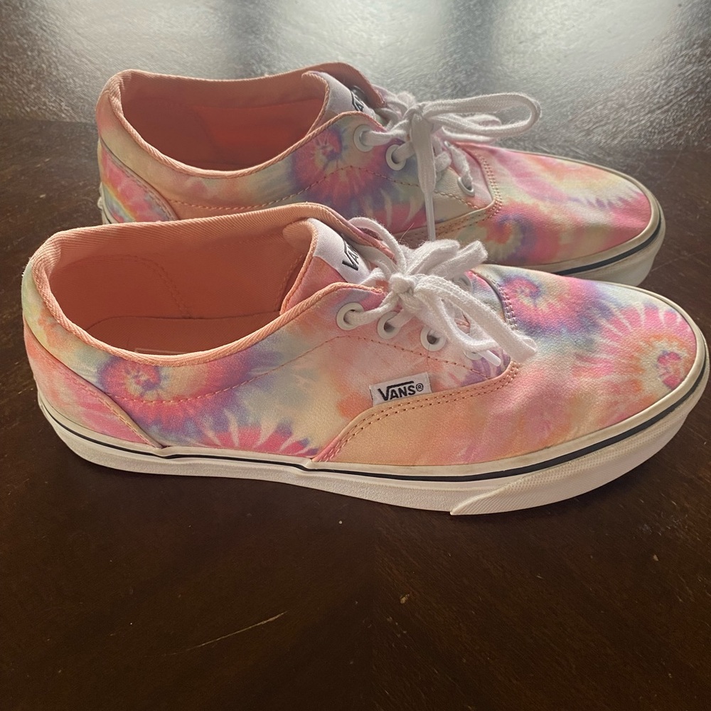 Brand new tie-dye vans